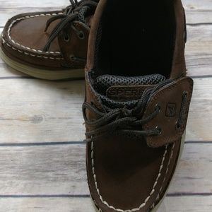 Sperry Lanyard Top-Sider Brown Boat Shoe Size 12